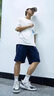 輕奢男鞋夏季新款舒適運動(dòng)鞋男百搭潮流鞋子男透氣休閑板鞋男 米灰色 41 曬單實(shí)拍圖