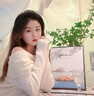 閃動(dòng)少女（SHANDONGSHAONV） 一字肩毛衣韓國chic氣質(zhì)設計感露肩大翻邊坑條寬松百搭長(cháng)袖針織 灰色 收藏加關(guān)注送小禮物 均碼 建議80-125斤 曬單實(shí)拍圖