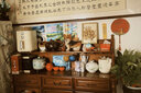 匠萊藝美式實(shí)木餐邊柜靠墻小儲物柜客廳置物柜酒水柜廚房茶水柜家用酒柜 1.2米櫻桃色餐邊柜組合 曬單實(shí)拍圖