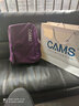 CAMS懸浮減重雙肩包男女商務(wù)包超輕透氣通勤包休閑包 深紫色X02403 曬單實(shí)拍圖