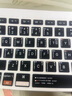 語(yǔ)從macbook air鍵盤(pán)膜mac pro14英寸13蘋(píng)果M4/M2/M3電腦筆記本保護膜 黑色 Air13.3寸 (A2179/A2337) 曬單實(shí)拍圖