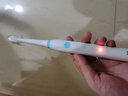 超人（SID） 電動(dòng)牙刷成人電動(dòng)牙刷高頻聲波充電牙刷軟毛白女士情侶電動(dòng)牙刷成人男士禮物 RT710男款天藍白(配4支備用刷頭) 曬單實(shí)拍圖