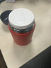 上亨（shangheng）燜燒杯不銹鋼燜燒壺燜燒罐保溫燜粥湯桶保溫飯盒600ML悶燒壺 紅色 600ml 曬單實拍圖