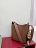 愛(ài)情海牛皮包包女包單肩斜挎水桶包大容量輕奢生日禮物高級感送女友老婆 【焦糖色】品牌百搭小眾 簡(jiǎn)約輕奢高檔潮流ins風(fēng)大包 曬單實(shí)拍圖