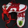 耐克（NIKE）婚鞋女鞋Dunk紅色男女a(chǎn)j婚鞋新中式婚禮喜慶新婚禮物休閑運動(dòng)板鞋 Dunk婚鞋+配飾 【正紅】 37.5 尺碼偏小 曬單實(shí)拍圖