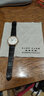 文圖拉牛皮表帶 適用于芝柏表GP1966手表帶 20x16男女皮GP 黑色無(wú)車線牛皮 20MM 曬單實(shí)拍圖