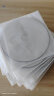 啄木鸟 单色白 CD / DVD光盘收纳袋 （直径12CM / 5寸）双面装PP光盘袋 加厚 100片 / 包 光盘袋 实拍图