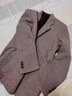 羅蒙西服男春秋季新款休閑西服男士商務(wù)英倫風(fēng)中青年男士西裝寬松外套 01咖啡色 170/M 曬單實(shí)拍圖