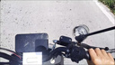 LZJV摩托車藍牙音響12v防盜多功能車載音箱防水警報小型音箱便攜 透明彩燈款 主機喇叭線控一套 曬單實拍圖