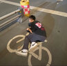 UCC運動(dòng)自行車(chē)索尼克3公路車(chē)禧瑪諾變速碳纖維前叉20速桶軸碟剎 珊瑚白 47建議160-172 曬單實(shí)拍圖