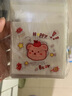 德立（DOLO） 7*7cm 雪花酥自粘袋100個(gè)卡通 單個(gè)馬卡龍 點(diǎn)心曲奇餅干袋包裝袋 7cm自粘袋【小熊三合一】100只 曬單實(shí)拍圖