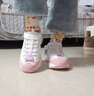 Skechers斯凱奇兒童奶茶熊秋冬女童保暖天鵝絨運(yùn)動(dòng)鞋老爹熊貓鞋302524L 曬單實(shí)拍圖