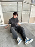 安踏驁杰丨王一博街舞6同款板鞋男女夏季厚底增高休閑鞋112448040R 【男款】塵幕藍/象牙白-1 39 曬單實拍圖