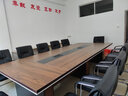 圣黎簡(jiǎn)約會(huì)議桌長(zhǎng)桌加厚款辦公桌培訓(xùn)開(kāi)會(huì)長(zhǎng)條桌椅組合3.5米桌+12把椅 曬單實(shí)拍圖