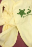 贝贝怡【官方发售】婴儿衣服新生儿连体衣系带绑带哈衣婴儿内衣 黄色L477（夏季薄款） 新生儿/身高52cm 实拍图