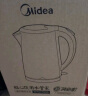 美的（Midea）电水壶热水壶电热水壶304不锈钢1.7L容量暖水壶烧水壶净甜家用大容量开水壶智能自动断电MK-HJ1705 实拍图