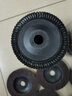 藍(lán)鳳凰角磨機(jī)100加厚百葉片80目拋光百葉輪不銹鋼木頭打磨磨光片  100 100型百葉片25片裝  曬單實拍圖