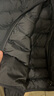 李寧 羽絨服馬甲男裝秋冬運(yùn)動服保暖上衣外套 黑色 M/170 曬單實(shí)拍圖