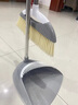愛(ài)麗思（IRIS） 掃把簸箕套裝組合家用軟毛魔術(shù)笤帚不粘毛發(fā)掃地掃帚神器愛(ài)麗絲 掃把簸箕套裝【灰色】加長(cháng)款 曬單實(shí)拍圖