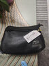 北狐真皮女士包包2024新款中年媽媽女士單肩斜挎包牛皮女神節軟皮多層 黑色 曬單實(shí)拍圖
