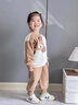 優(yōu)奇寶寶套裝2025年春季新款分體超萌嬰幼兒春秋外出服男小童衛衣褲子 小熊 100cm 曬單實(shí)拍圖