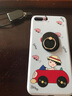 佩諾（PINO） iPhone6s/7/8手機(jī)殼蘋果6P/7P/8Plus保護(hù)套全包防摔卡通男女款潮刺繡公仔可愛SE2/SE3加厚外殼  【本博】奶油花帕哈狗 iPhone 7P/8 plus 版本 曬單實(shí)拍圖