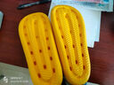 惠夫人防滑涼拖鞋男夏天室內居家洗澡軟底浴室拖鞋女夏季 水波浪 黑色 42-43 (適合41-42碼穿) 曬單實(shí)拍圖