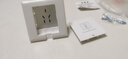 格宇銳 內(nèi)嵌插座隱形面板嵌入式凹陷多功能家電家具背后插頭隱藏86型五孔 白色【10A五孔】 曬單實拍圖