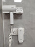 瑞沃（SVAVO） 電吹風(fēng)機(jī)家用大功率1800W宿舍壁掛式負(fù)離子吹風(fēng)筒酒店賓館干發(fā)器免打孔壁掛式風(fēng)筒 WIS-19H01白色【簡易支架】 曬單實(shí)拍圖