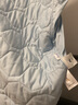 安敏諾防螨抗菌床笠?jiàn)A棉純棉床笠罩玉米纖維床墊保護(hù)套床罩防塵螨床蓋 靜謐藍(lán) 80支 床笠單件/100%阻螨 150cm*200cm *33cm/床墊≤30cm 曬單實(shí)拍圖