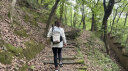 探路者（TOREAD）登山杖拐杖手杖碳素碳纤维可伸缩超轻户外徒步便携爬山杖炫动蓝 实拍图