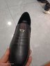 啄木鳥(niǎo)【真皮軟牛皮】春秋季男士皮鞋真皮透氣韓版商務(wù)休閑鞋軟底豆豆鞋 7666黑色真皮精品版 42 曬單實(shí)拍圖