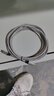 aprilbuytype-c轉安卓數據線(xiàn)microusb接口轉tpc轉接線(xiàn)充電器線(xiàn)適用于華為oppo紅米ipadpro小米手機筆記本 銀/灰色【Type-C轉MicroUSB】 3米 曬單實(shí)拍圖