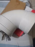 聯(lián)塑90°彎頭32 40 50pvc-u水管配件pvc排水管管件90度直角彎頭下水管接頭 90°直角彎頭 dn110 曬單實(shí)拍圖