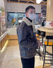 BOYXCO高品質(zhì)皮毛一體外套男女冬季加絨加厚皮衣夾克棉襖衣服女情侶裝潮 深咖色 加絨 L 曬單實(shí)拍圖