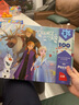 古部愛莎公主兒童拼圖100片女孩早教益智玩具3-6歲以上幼兒園啟蒙拼圖 冰雪奇緣100片2814 曬單實(shí)拍圖