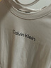 Calvin Klein CK童裝男童長(cháng)袖T恤+長(cháng)褲2件套新款兒童舒適休閑套裝 亮白 160 /76 【建議身高152-158cm】 曬單實(shí)拍圖