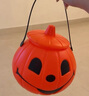 妙奕嘉手提南瓜燈萬(wàn)圣節創(chuàng  )意禮物裝飾裝扮兒童糖果袋南瓜桶cos道具禮物 會(huì )發(fā)光南瓜手提燈【10cm手持桿】 曬單實(shí)拍圖