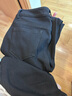 逸陽(yáng)（ESE-Y）復古喇叭牛仔褲女秋季款顯瘦高彈微喇褲子 黑色 27 曬單實(shí)拍圖
