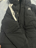 鴨鴨（YAYA）女童羽絨服男童長款保暖男孩中大童連帽羽絨大衣外套6565K 黑色YE2B826565K 160 曬單實拍圖