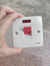 俊朗380V三相電三極曲架開關(guān)大功率熱水電器空調(diào)斷路總開墻壁86型面板 明裝380V三極開關(guān)30A(11400W) 曬單實(shí)拍圖