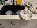 美濃燒（Mino Yaki） 日本進口網紅創意湯碗拉面碗陶瓷日式和風餐具大號家用 夏日菊大碗【25.2cm*7.7cm】 曬單實拍圖