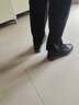 高尼內(nèi)增高鞋男春夏款隱形內(nèi)增高6cm休閑低幫板鞋潮流男鞋休閑皮鞋 黑色鏤空款/增高6cm 【透氣款】 41 曬單實(shí)拍圖