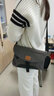 波斯丹頓（BOSTANTEN）男士單肩包潮流斜挎包復古百搭背包戶(hù)外騎行挎包大學(xué)生胸包腰包女 灰色 曬單實(shí)拍圖