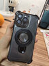 PD適用于蘋(píng)果17ProMax手機殼iPhone16pro保護殼magsafe磁吸支架充電蘋(píng)果12/3/4/5抖音同款手機殼磁吸 【黑色】磁吸露標支架+四角防摔氣囊殼 iPhone 15 Pro Ma 曬單實(shí)拍圖