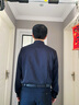 沙馳SATCHI男士襯衫2024秋冬新款速干云朵超柔莫代爾長(cháng)袖襯衫【耐皺易打理】 藏青 42 曬單實(shí)拍圖