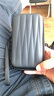 Zhencool充電寶收納包羅馬仕羽博品勝移動(dòng)電源數(shù)碼手機(jī)移動(dòng)硬盤(pán)包盒保護(hù)套 加大B款灰色19*8.5*4cm) 曬單實(shí)拍圖