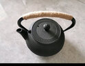 瓷牌茗茶具（cipaiming teaset） 鐵壺手工鑄鐵茶壺生鐵茶壺大容量功夫茶具泡茶燒水壺圍爐煮茶 黑丁鐵壺 1.2L 曬單實(shí)拍圖