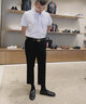 巴利（BALLY）豆豆男鞋新品男士皮革駕駛鞋豆豆鞋金屬LOGO休閑鞋 6304973 黑色 42 曬單實(shí)拍圖