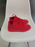 花花公子（PLAYBOY）高幫男鞋冬季2025新款本命年紅色加絨保暖運動(dòng)鞋子男皮面休閑板鞋 紅色【單鞋款】 41 曬單實(shí)拍圖